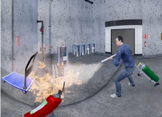 VR化学災害対策教育コンテンツ 2